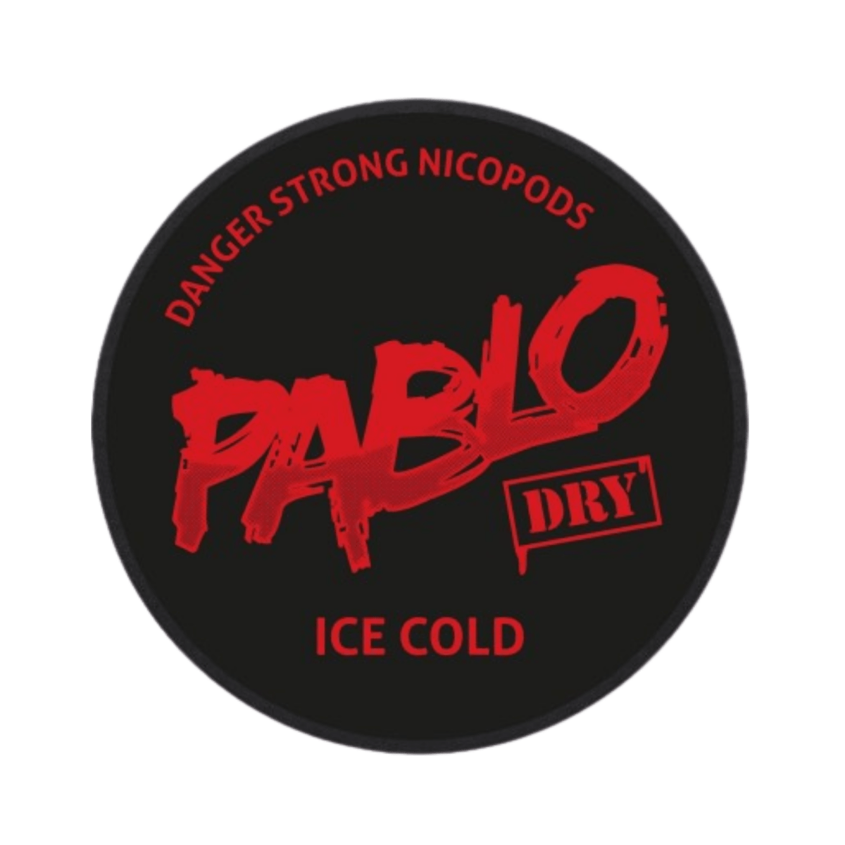 Pablo Dry Ice Cold nicotine pouch can – Slim dry, 18mg, 20 pouches