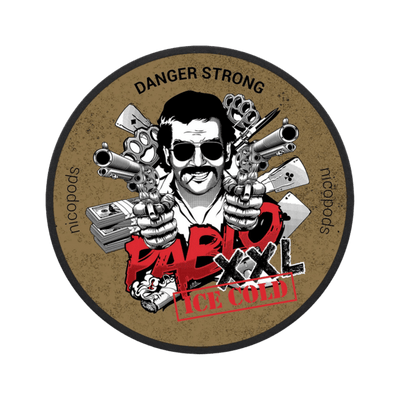 Pablo Ice Cold XXL nicotine pouch can – Slim moist, 24mg, 30 pouches