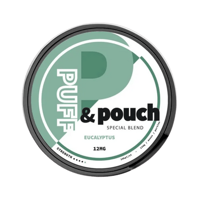Can of Puff & Pouch Eucalyptus - Nicotine Pouches