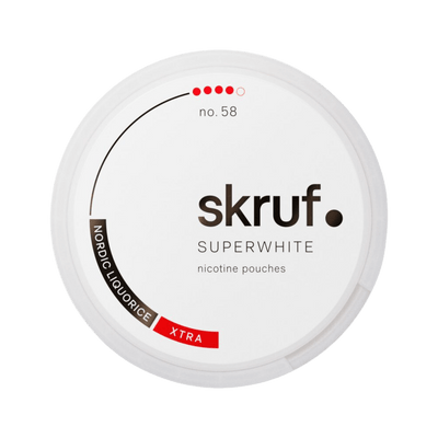 SKRUF No.58 Nordic Liqourice Extra Strong - Swedie