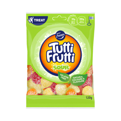 Tutti Frutti Sour 120g - Pouchland