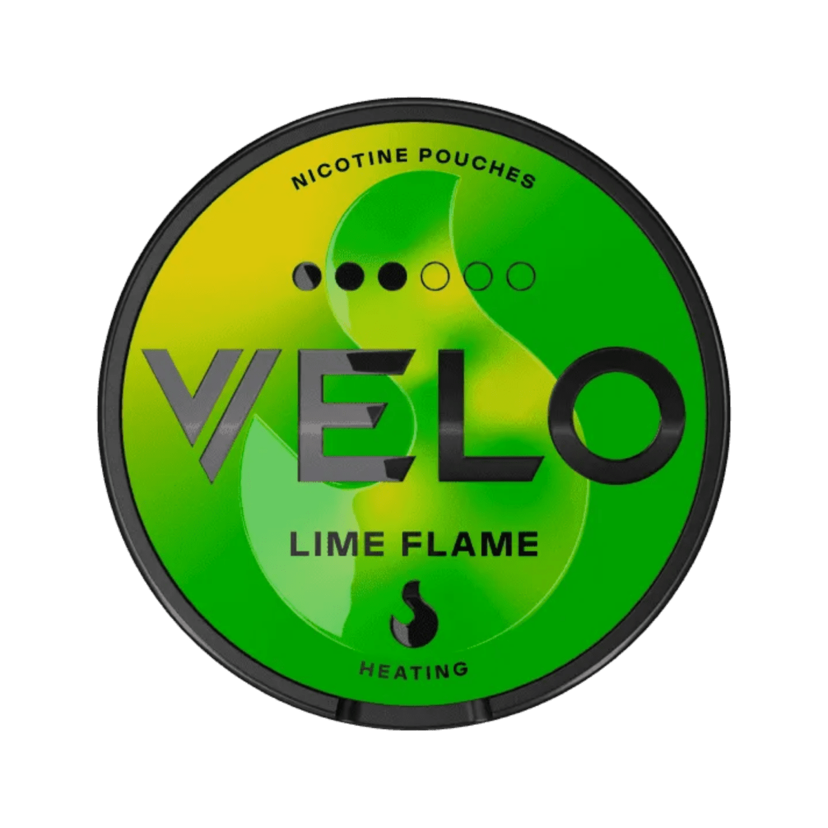 VELO Lime Flame nicotine pouch can – Slim, 8mg, 20 pouches