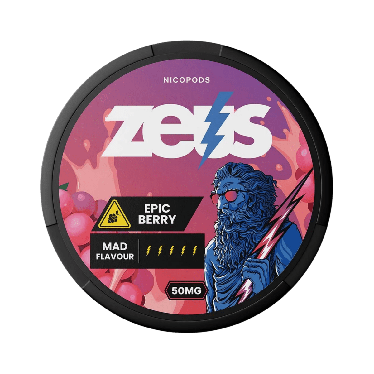 Zeus Epic Berry 25mg - Pouchland