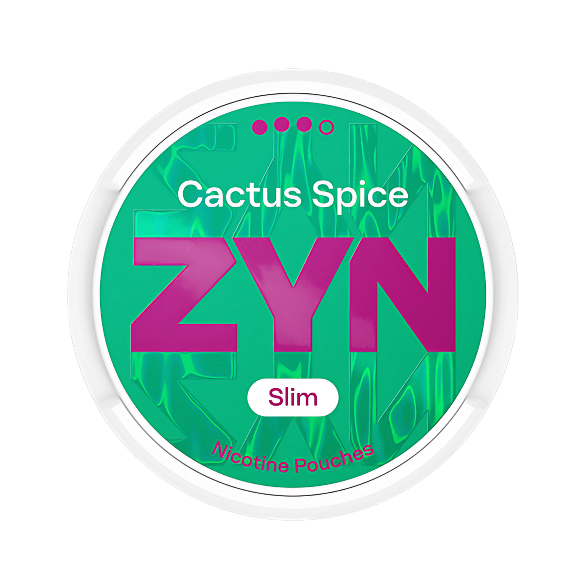 Can Of ZYN Cactus Spice Strong - Nicotine pouches