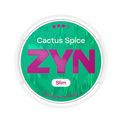Can Of ZYN Cactus Spice Strong - Nicotine pouches